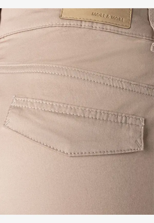 More & More Chino, beige, Frühjahrs-Kollektion im Angebot