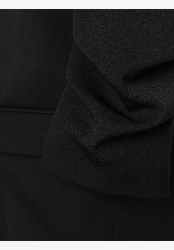 More & More Blazer mit Schalkragen, schwarz, Frühjahrs-Kollektion Schlussverkauf