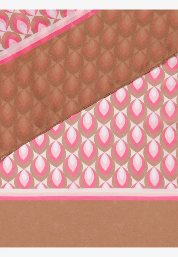 More & More Printschal, grafisches Muster, Sommer-Kollektion Meist gekauft