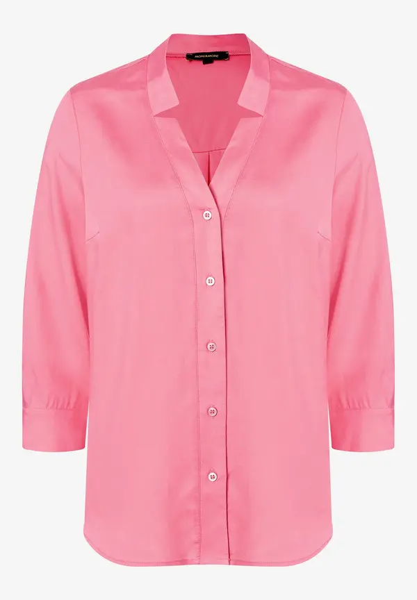 More & More Lyocell Bluse, sorbet pink, Sommer-Kollektion Fabrikpreis