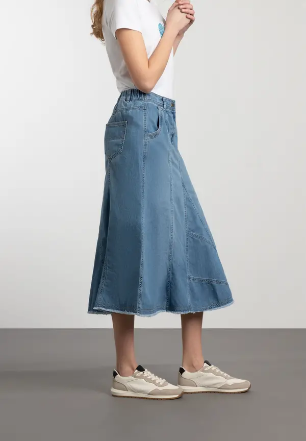More & More Jeansrock, Frühjahrs-Kollektion Vatertagsangebot