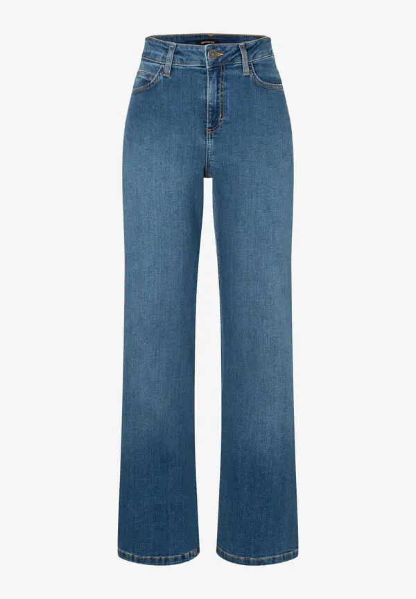 More & More weite Marlene Jeans, blue denim, Frühjahrs-Kollektion Neueste Mode