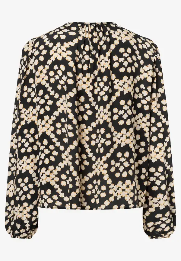 More & More fließende Bluse, Dot Pattern Print Kauf eins, bekomm eins gratis