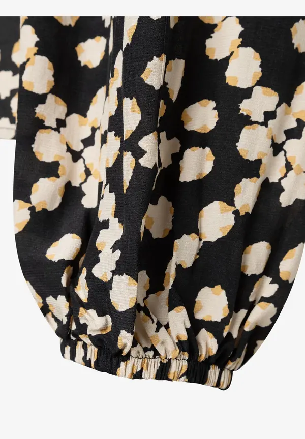 More & More fließende Bluse, Dot Pattern Print Kauf eins, bekomm eins gratis