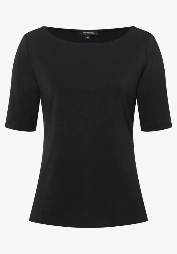 More & More Halbarmshirt, schwarz Tägliche Deals