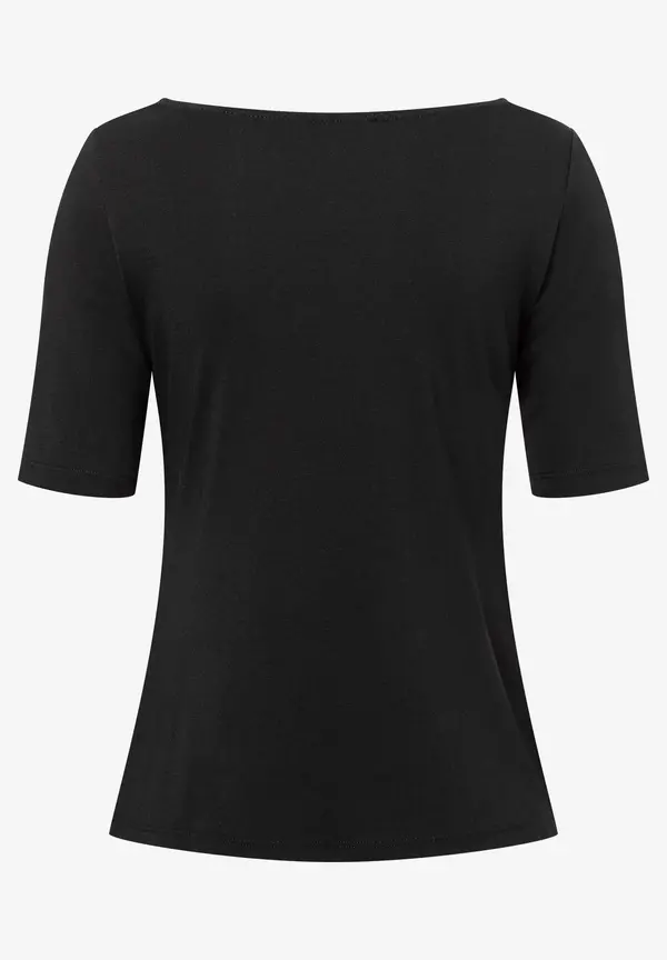 More & More Halbarmshirt, schwarz Tägliche Deals
