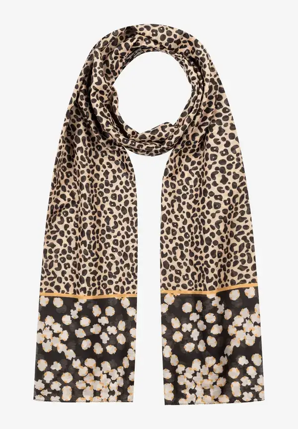 More & More leichter Schal, Dot Pattern Print Tiefpreis
