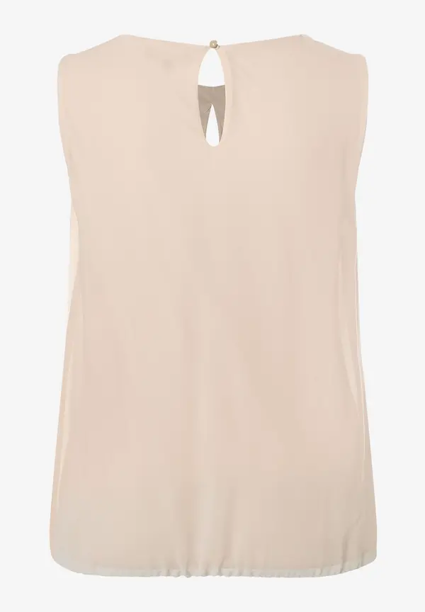 More & More Chiffon Blusentop, beige, Frühjahrs-Kollektion Super Sparpreis