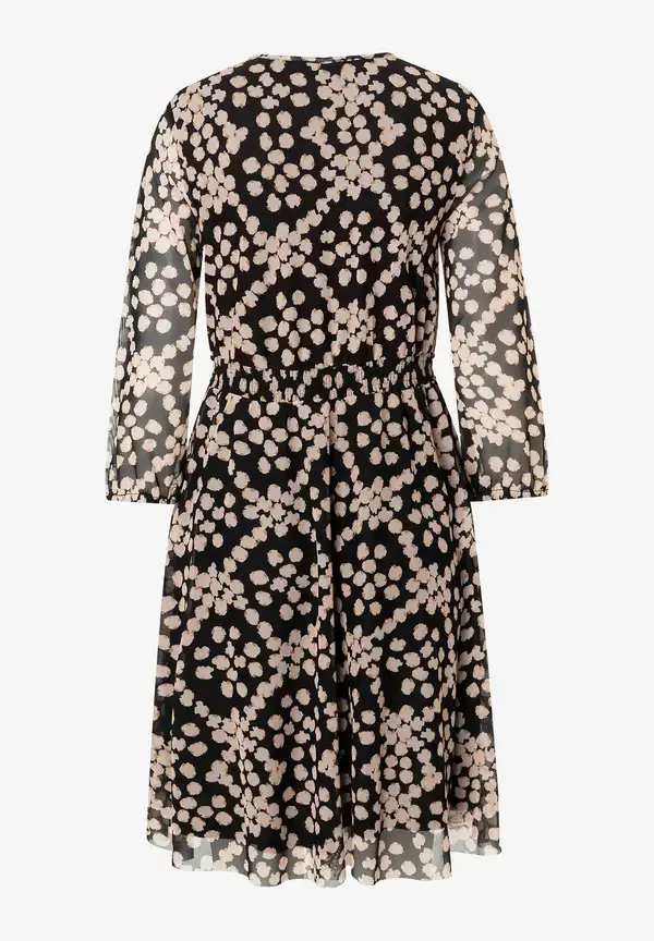 More & More Meshkleid, Dot Pattern Print Letzter Tag