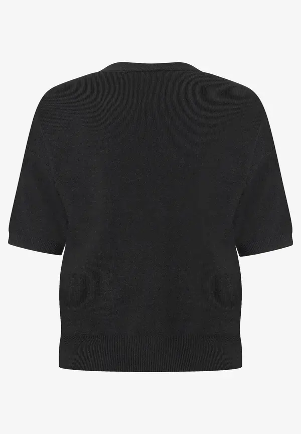 More & More Cardigan, schwarz Sonderangebot der Fabrik