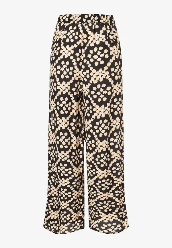 More & More Palazzohose, Dot Pattern Print Bis zu 55% Rabatt
