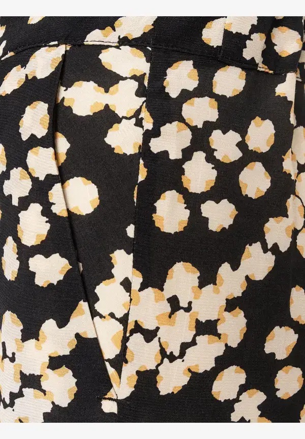 More & More Palazzohose, Dot Pattern Print Bis zu 55% Rabatt