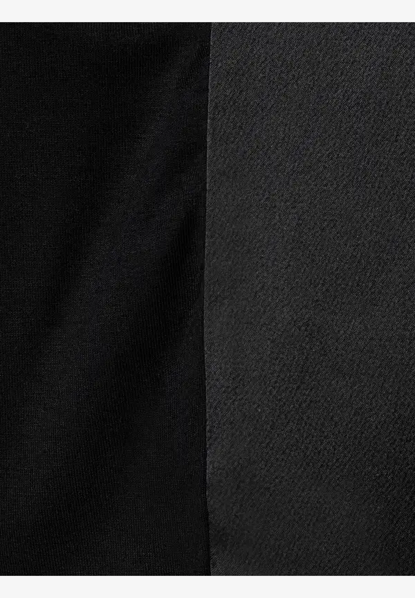 More & More Shirt mit Satinfront, schwarz 50% Rabatt mit kostenlosem Versand