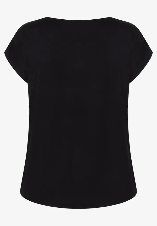 More & More Blusenshirt, Dot Pattern Print Begrenzt auf 3 Tage