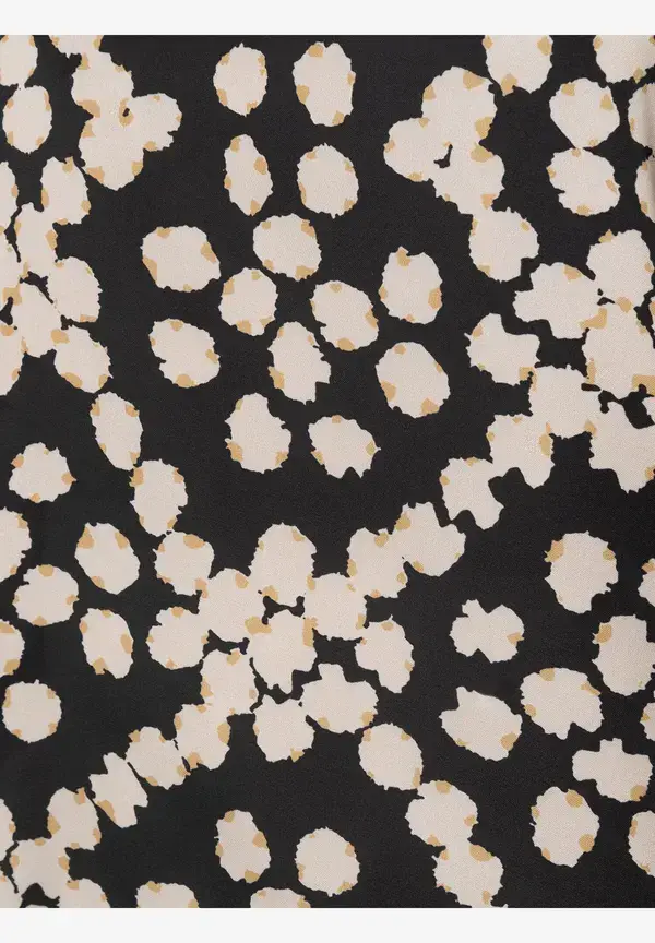 More & More Blusenshirt, Dot Pattern Print Begrenzt auf 3 Tage