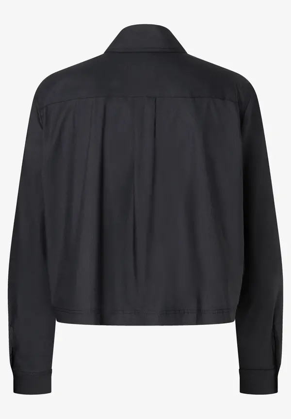 More & More kurze Blusenjacke, schwarz Im Verkauf