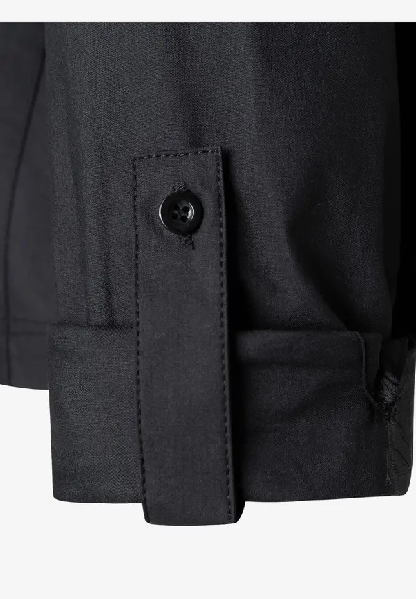 More & More kurze Blusenjacke, schwarz Im Verkauf