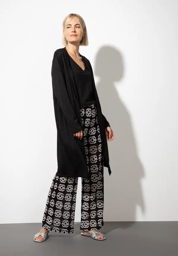 More & More Spitzenhose, schwarz/ecru, Sommer-Kollektion Online