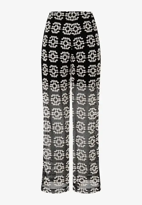More & More Spitzenhose, schwarz/ecru, Sommer-Kollektion Online