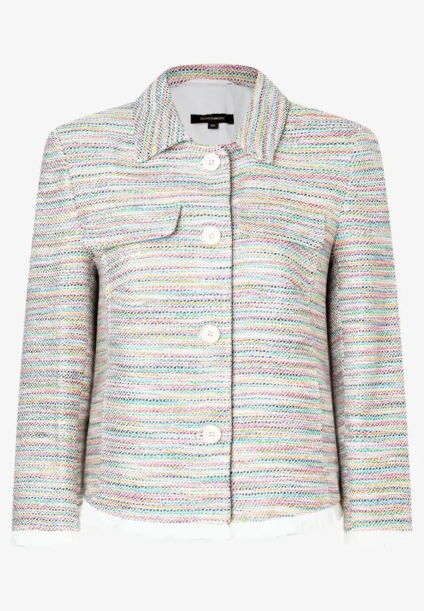 More & More Jacke mit Fransen, Sommer-Kollektion Outlet