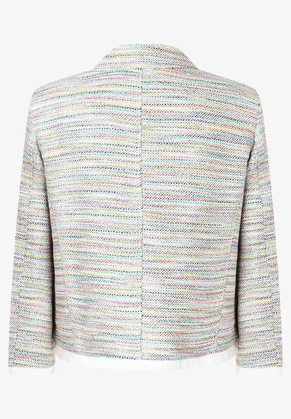 More & More Jacke mit Fransen, Sommer-Kollektion Outlet