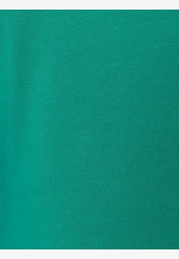 More & More Baumwoll/Stretch Top, summergarden green, Sommer-Kollektion Auslauf