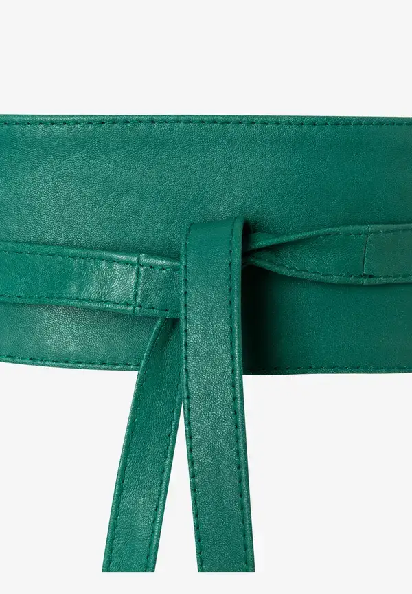 More & More Ledergürtel, summergarden green, Sommer-Kollektion Hotsell