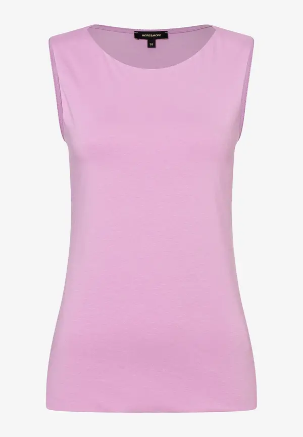 More & More Baumwoll/Stretch Top, summer lavender, Sommer-Kollektion Kostenloser Versand
