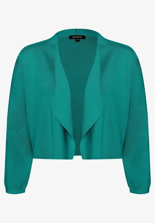 More & More kurzer Cardigan, summergarden green, Sommer-Kollektion Limitierter Zeitrabatt