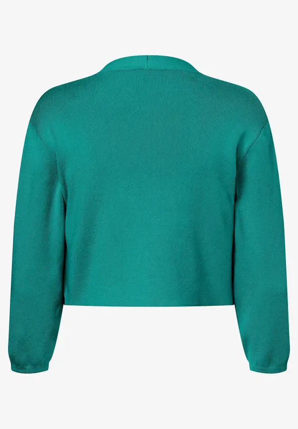 More & More kurzer Cardigan, summergarden green, Sommer-Kollektion Limitierter Zeitrabatt