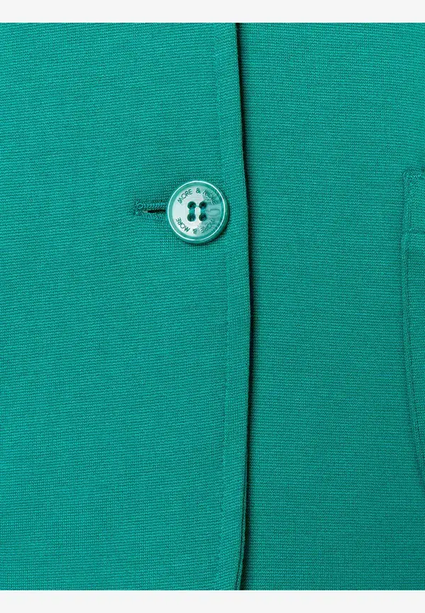 More & More Jerseyjacke, summergarden green, Sommer-Kollektion Sonderangebot
