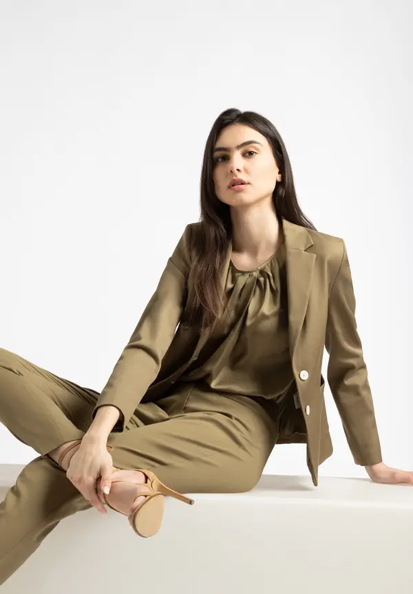 More & More Hose Hedy, soft reed green, Sommer-Kollektion Online Shopping