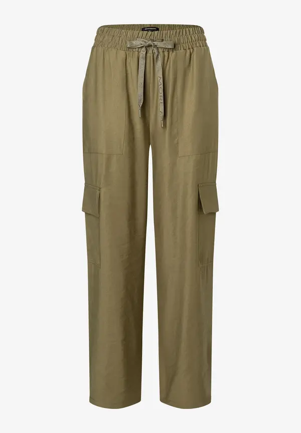 More & More fließende Cargohose, soft reed green, Sommer-Kollektion Saisonschlussverkauf