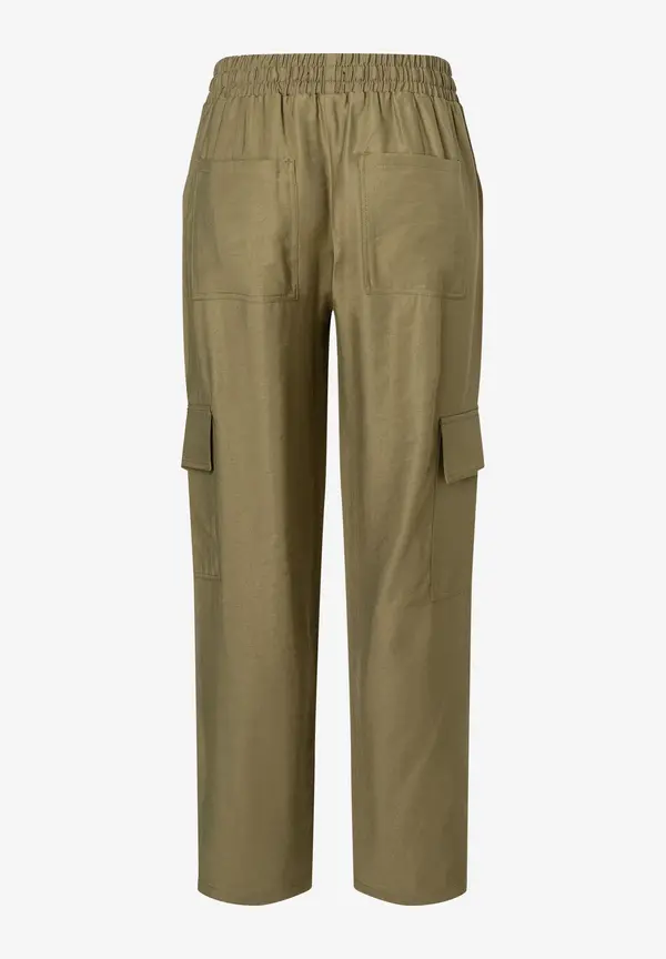 More & More fließende Cargohose, soft reed green, Sommer-Kollektion Saisonschlussverkauf