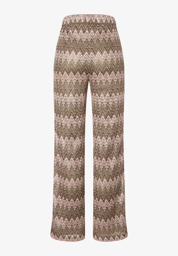 More & More Ajour Jerseyhose, Zick-Zack Dessin, Sommer-Kollektion Cyber Monday