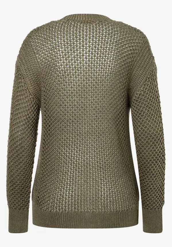 More & More Ajour Cardigan, soft reed green, Sommer-Kollektion Weihnachtsangebot