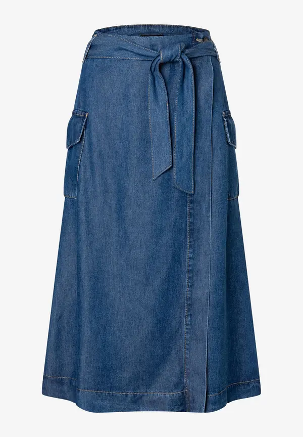 More & More Denim Wickelrock, Sommer-Kollektion Lagerräumung