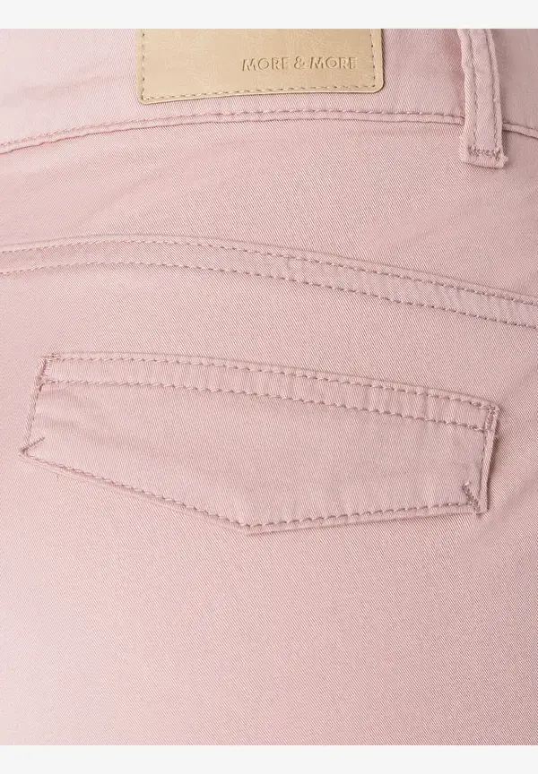 More & More Chino, powder rose, Sommer-Kollektion Zeitlich begrenztes Angebot