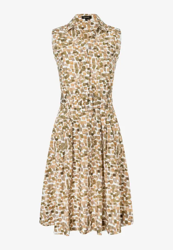 More & More ärmelloses Hemdblusenkleid, Tupfen-Print, Sommer-Kollektion Bestseller