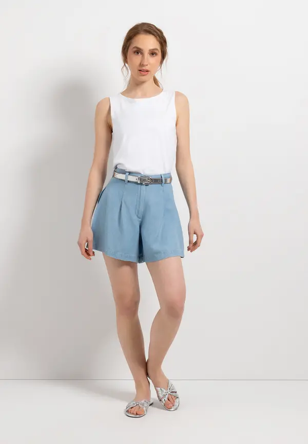 More & More Baumwoll/Stretch Top, weiß, Frühjahrs-Kollektion Kauf eins, bekomm eins gratis