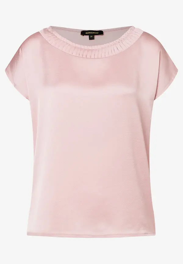 More & More Shirt mit Satinfront, rose blush Letzte 3 Tage