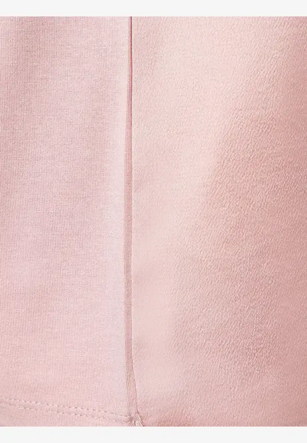 More & More Shirt mit Satinfront, rose blush Letzte 3 Tage
