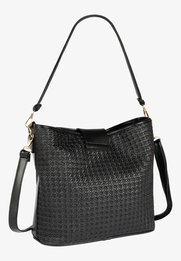 More & More Tasche, schwarz Nur noch ein Tag übrig