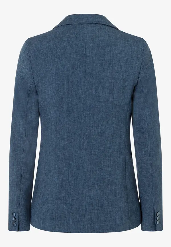 More & More Blazer, blau melange Kostenloser Versand international