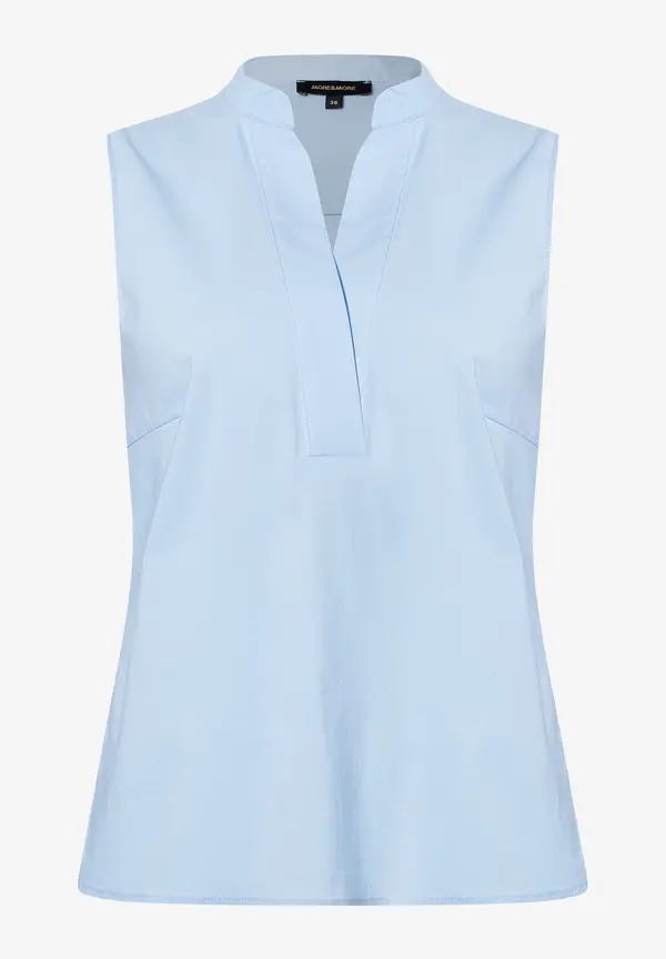 More & More Blusentop, hellblau, Sommer-Kollektion Black Friday Preise