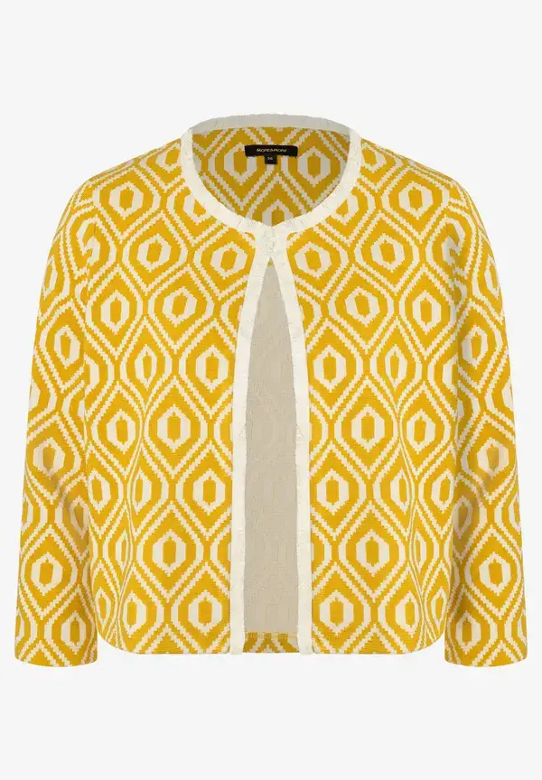 More & More Jerseyjacke, Jacquard, Sommer-Kollektion Meist gekauft