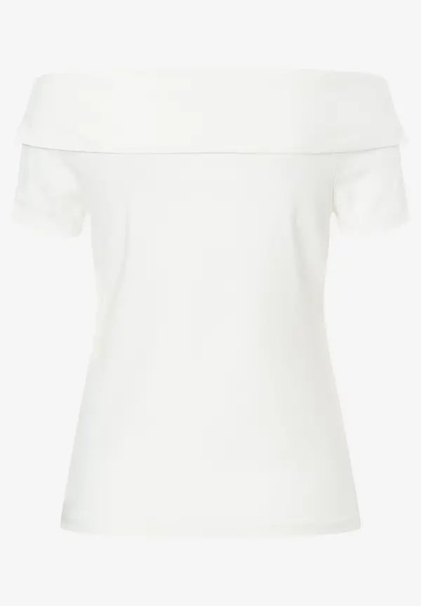 More & More Carmenshirt, ecru, Sommer-Kollektion Sonderangebot