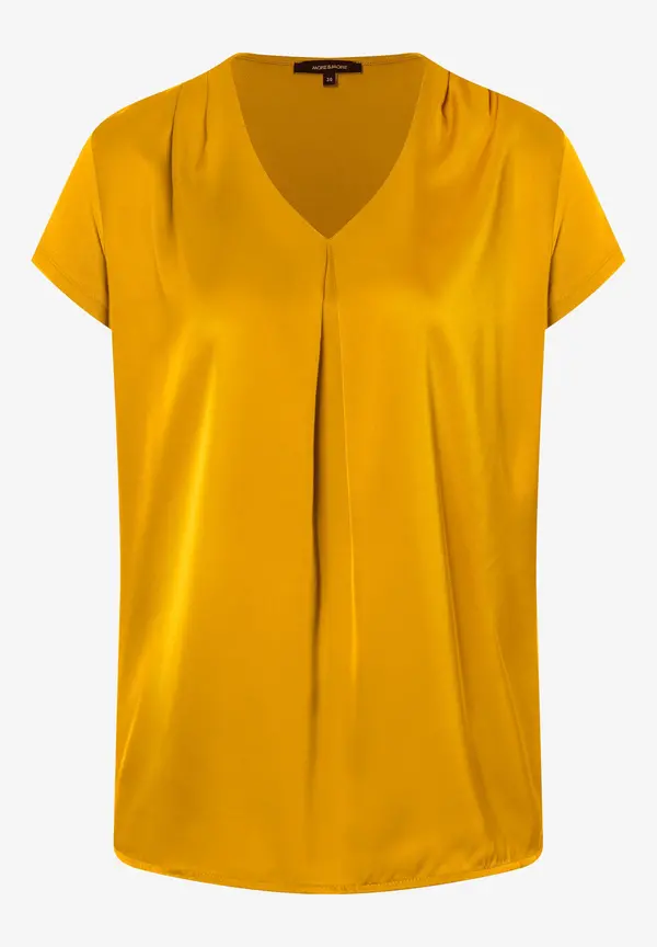 More & More Blusenshirt, warm sunglow, Sommer-Kollektion Günstig kaufen