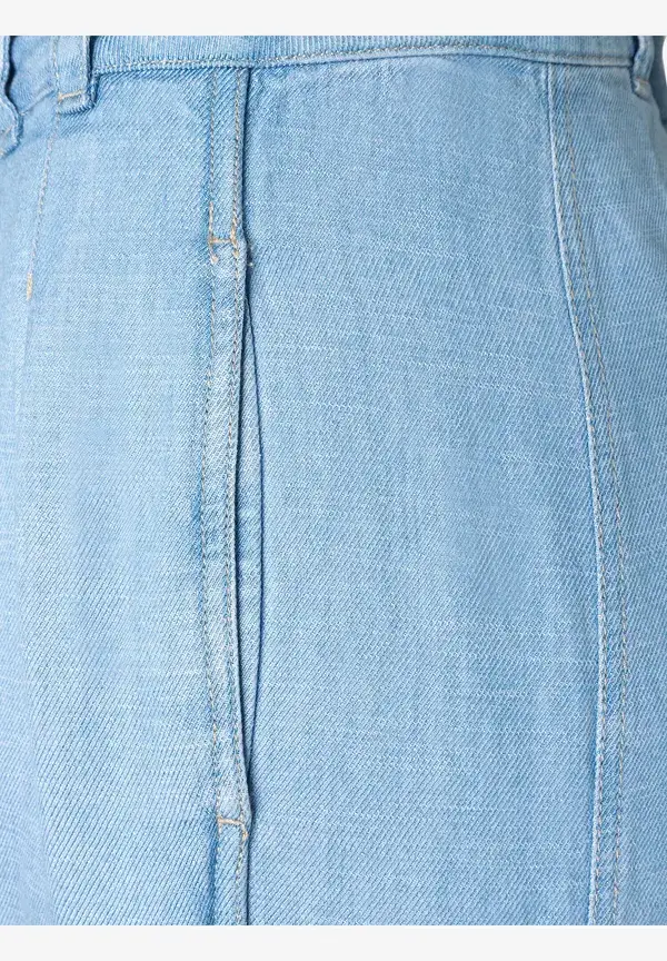 More & More weite Jeans, light blue denim, Sommer-Kollektion Cyber Monday