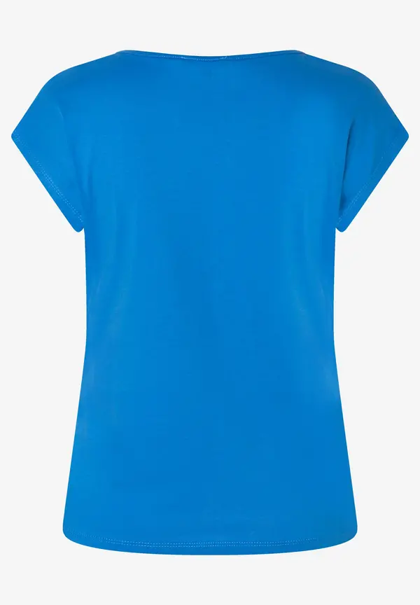 More & More T-Shirt mit Steinchen-Applikation, magic blue, Sommer-Kollektion Weihnachtsangebot